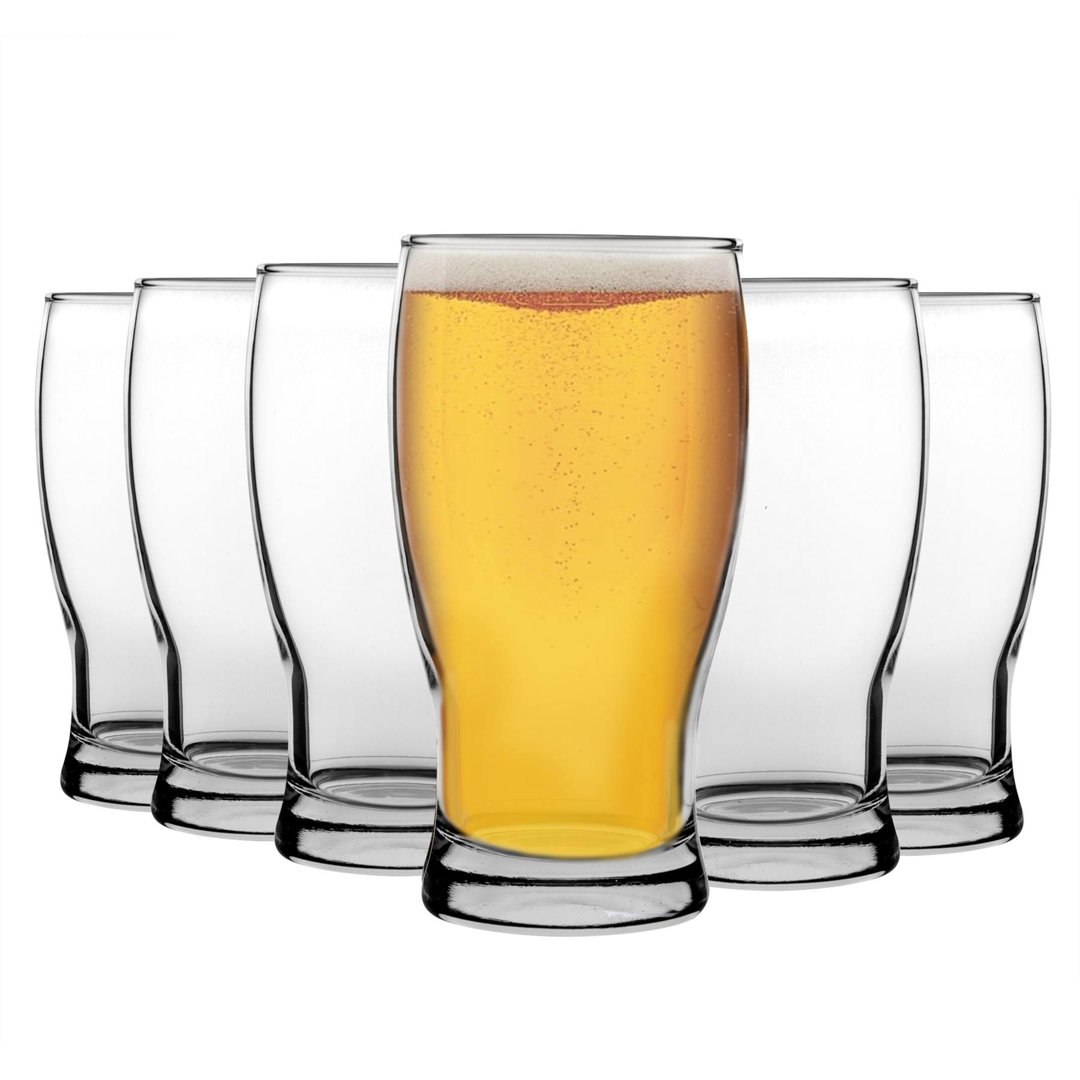 Lav - Belek Classic Beer Glasses - 580ml Clear 24